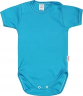 Body dla niemowląt - Body KRÓTKI rękaw TURKUS r 80 KLEKLE - miniaturka - grafika 1