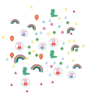AMSCAN Konfetti urodzinowe Świnka Peppa - 14 g. - Urodziny dziecka - miniaturka - grafika 1