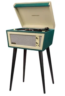 Gramofon Crosley CR6231D-GR Paskowy BT RCA AUX 5W - Gramofony - miniaturka - grafika 1