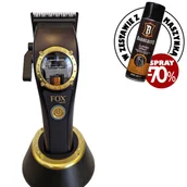 Maszynki do strzyżenia - Zestaw Fox Marine, maszynka do strzyżenia, bezprzewodowa, precyzyjna + spray do czyszczenia maszynek - miniaturka - grafika 1