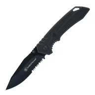 Noże - Smith & Wesson - Nóż składany Special Ops Serrated - 7Cr - Czarny - 1209514 - miniaturka - grafika 1
