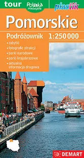 Demart Pomorskie. Podróżownik 1:250000. Plastik - Pozostałe książki - miniaturka - grafika 1