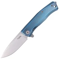 Noże - Nóż składany LionSteel Myto Blue Titanium, Satin M390 by Molletta (MT01 BL) - miniaturka - grafika 1