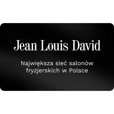 Karta podarunkowa JEAN LOUIS DAVID 400 zł