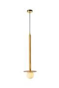 Lampy sufitowe - Light Prestige Bolita duża wisząca złota LP-048/1PL GD - miniaturka - grafika 1