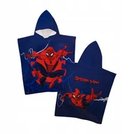 Okrycia kąpielowe dla dzieci - PONCZO SPIDERMAN RĘCZNIK PLAŻOWY Z KAPTUREM PONCHO DZIECKA SPIDER MAN - miniaturka - grafika 1