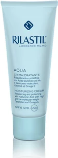 Rilastil Aqua, krem nawilżający, SPF 15, 50 ml - Kremy do twarzy - miniaturka - grafika 1