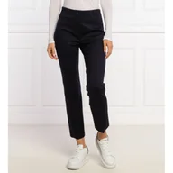 Spodnie damskie - Marc Cain Spodnie cygaretki Slim Fit - miniaturka - grafika 1