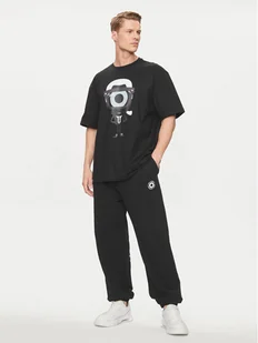 KARL LAGERFELD T-Shirt 755098 542270 Czarny Regular Fit - Koszulki męskie - miniaturka - grafika 1