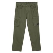 Spodnie sportowe męskie - Cropp - Zielone spodnie cargo - Zielony - miniaturka - grafika 1