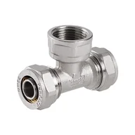 Łączniki, trójniki, kształtki - Pex Trójnik skręcany GW 20 mm x 1/2" - miniaturka - grafika 1