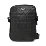 Torby męskie - Saszetka Emporio Armani EM001737 AF14774 UC001 Czarny - miniaturka - grafika 1