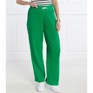 Tommy Hilfiger Spodnie dresowe | Relaxed fit - Dresy damskie - miniaturka - grafika 1