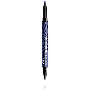 NYX Professional Makeup x Beetlejuice dwustronny eyeliner 02 Black + Purple Chrome 0,1g + 0,4ml - Eyelinery - miniaturka - grafika 1