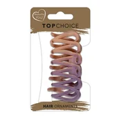 Ozdoby do włosów - TOP CHOICE Klamra do włosów Ombre L (28328) 1 szt. - mix kolorów - miniaturka - grafika 1