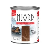 Farby i impregnaty do drewna - Impregnat ekstremalny skandynawski orzech 0,75 l Njord - miniaturka - grafika 1