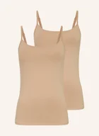 Koszulki i topy damskie - Falke Top Daily Comfort, 2 Szt. braun - miniaturka - grafika 1