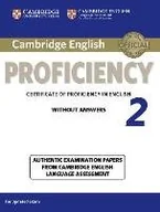 Pozostałe języki obce - Cambridge english proficiency 2 student's book without answers - Wysyłka od 3,99 - miniaturka - grafika 1