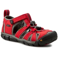 Sandały damskie - Keen Sandały Seacamp II Cnx 1014470 Racing Red/Gargoyle - miniaturka - grafika 1