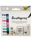 Zabawki kreatywne - Folia Markery pędzelkowe (8 szt.) w różnych kolorach - miniaturka - grafika 1
