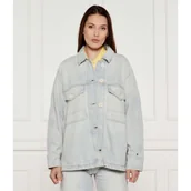 Kurtki damskie - Tommy Hilfiger Kurtka jeansowa | Oversize fit - miniaturka - grafika 1