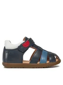 Buty dla chłopców - Geox Sandały B Sandal Macchia Boy B254VA 0CL54 C0693 Granatowy - miniaturka - grafika 1