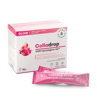 Suplementy naturalne - AURA HERBALS Colladrop Glow kolagen morski 5000mg AH2973 - miniaturka - grafika 1