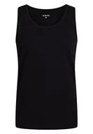 Koszulki męskie - NORVIG Męski tank top czarny podkoszulek, S - miniaturka - grafika 1