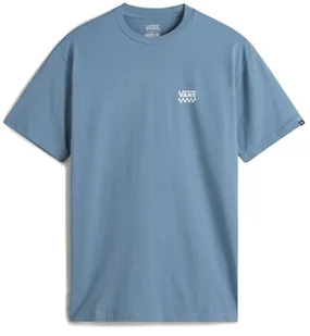 t-shirt VANS LEFT CHEST LOGO II TEE Bluestone - Koszulki męskie - miniaturka - grafika 1