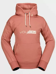 Bluzy dla dziewczynek - Volcom Core Hydro Earth Pink bluza damska - M - grafika 1