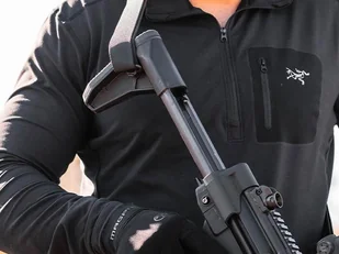 Magpul - Kolba regulowana SL do MP5 - Czarna - MAG1250 - Osprzęt do wiatrówek - miniaturka - grafika 6