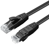 Kable miedziane - MicroConnect U/UTP CAT6 15M Czarny LSZH UTP615S - miniaturka - grafika 1