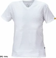 Odzież robocza - CERVA NOYO ESD V - t-shirt - biały S - miniaturka - grafika 1