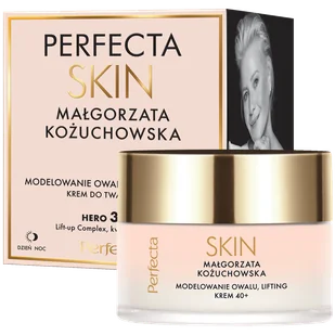 Perfecta Skin Małgorzata Kożuchowska Krem do twarzy modelująco-liftingujący na dzień i na noc 40+ - Kremy do twarzy - miniaturka - grafika 1