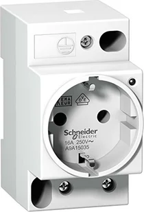 Schneider Electric Gniazdo moduł. iPC-2p+E-16A-250VAC-VDE 0620-niemiecki standard-ze wskaź.napięcia A9A15035 A9A15035 - Bezpieczniki elektryczne - miniaturka - grafika 1