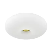 Lampy sufitowe - NOWOCZESNA LAMPA SUFITOWA PLAFON BIAŁO-ZŁOTY BIANTE D38 - miniaturka - grafika 1