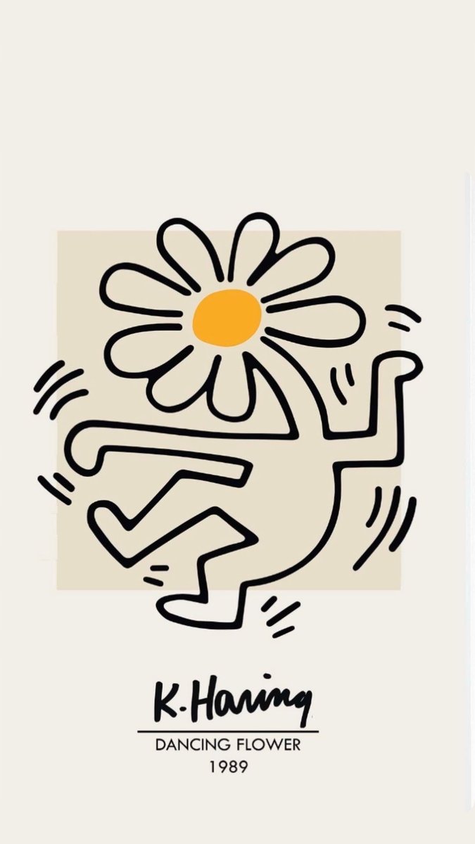PODKŁADKA POD MYSZ Z Nadrukiem 22x18 cm Keith Haring Vintage Tekst Prezent