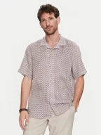 Koszule męskie - Bugatti Koszula 9253 58901A Beżowy Slim Fit - miniaturka - grafika 1
