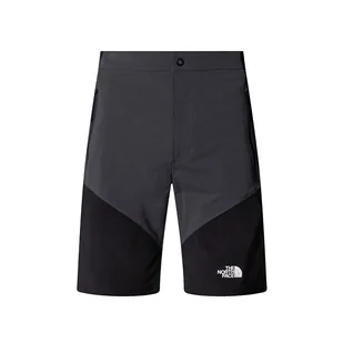Spodenki męskie The North Face Felik 0A825X4JK1 - szaro-czarne - Spodnie sportowe męskie - miniaturka - grafika 1