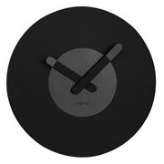 Zegary - Nextime Zegar ścienny In Touch black by 3189 ZW - miniaturka - grafika 1