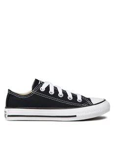 Converse Trampki Chuck Taylor All Star Ox 3J235 Czarny - Buty dla dziewczynek - miniaturka - grafika 1