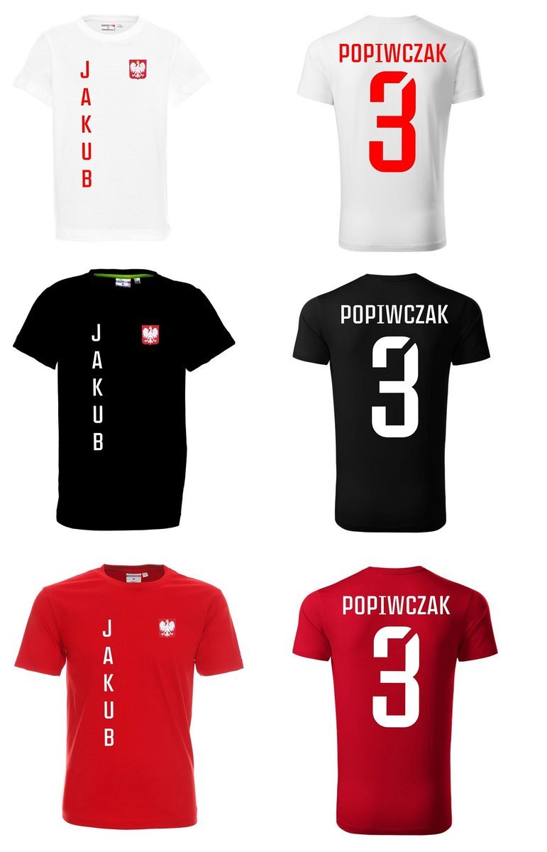 Koszulka Jakub POPIWCZAK 3 POLSKA Siatkówka
