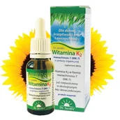 Witaminy i minerały - DR. JACOBS POLAND RADOSŁAW ARASZKIEWICZ Witamina K2 Krople 20 Ml - miniaturka - grafika 1