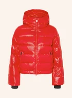 Kurtki narciarskie - Perfect Moment Kurtka Narciarska Z Puchu Polar Flare rot - miniaturka - grafika 1