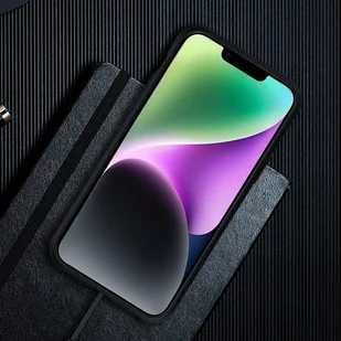 Nillkin Super Frosted Shield Pro Magnetic Case etui iPhone 14 Plus z MagSafe magnetyczne czarny - Etui i futerały do telefonów - miniaturka - grafika 18