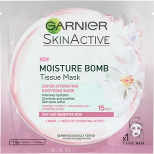 Garnier SkinActive Moisture Bomb maseczka do twarzy 1 szt - Maseczki do twarzy - miniaturka - grafika 1