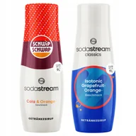Syropy i koncentraty owocowe - Zestaw Sodastream Shwip Shwap Cola Pomarańcza + Isotonic Grapefruit orange - miniaturka - grafika 1