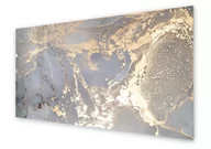 Dekoracje domu - Panel kuchenny HOMEPRINT Piękny złoto biały marmur 100x50 cm - miniaturka - grafika 1