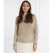 Swetry damskie - Liu Jo Sweter | Oversize fit - miniaturka - grafika 1