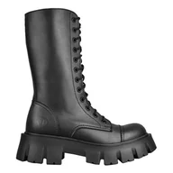 Botki damskie - Botki Altercore GINNY Black Vegan - miniaturka - grafika 1